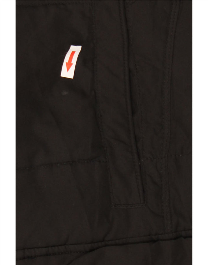 Męska ocieplana kurtka z kapturem Calvin Klein IT 52 XL, czarny poliester