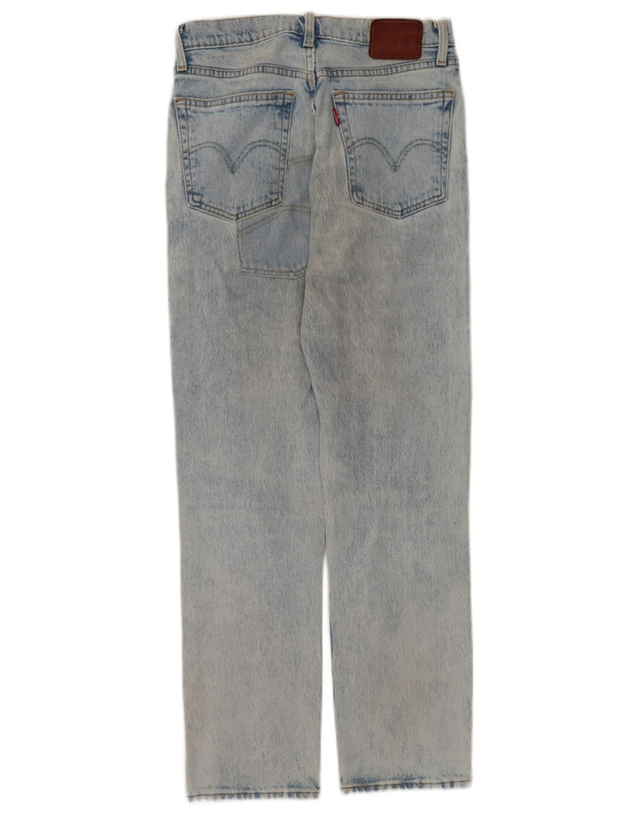 Damskie jeansy Levi's 501 Straight W26 L28 Niebieskie bawełniane