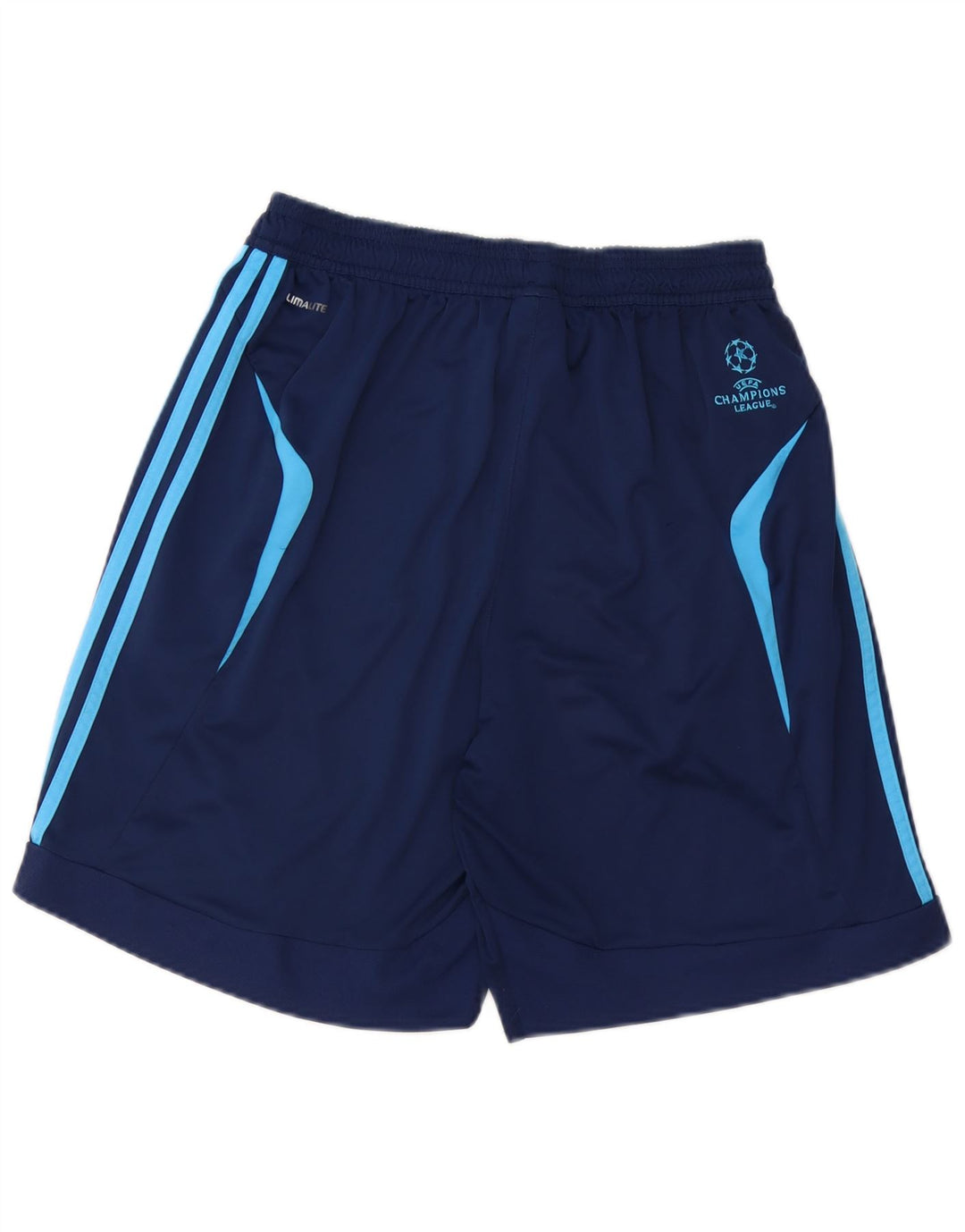 Męskie spodenki sportowe Adidas Climalite, duże, granatowe, z poliestru