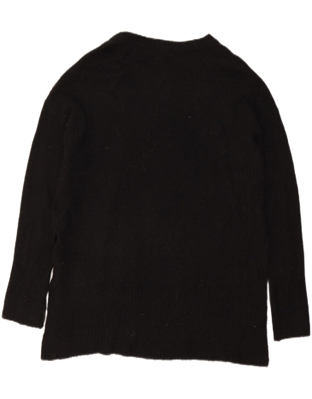 H&M Womens Boat Neck Jumper Sweater UK 14 Medium Black Acrylic Vintage H&M and Second-Hand H&M from Messina Hembry 