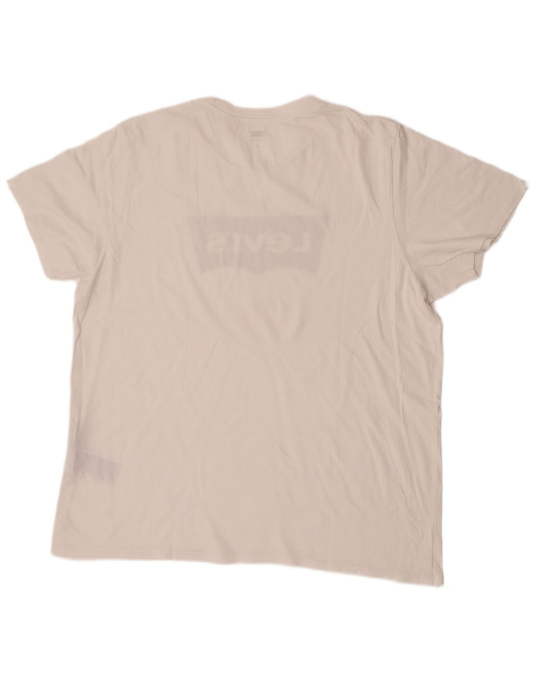 Męska koszulka z grafiką Levi's Top 2XL Biała bawełna