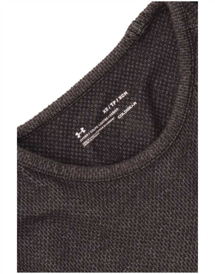Under Armour Męski top z długim rękawem XS, szary