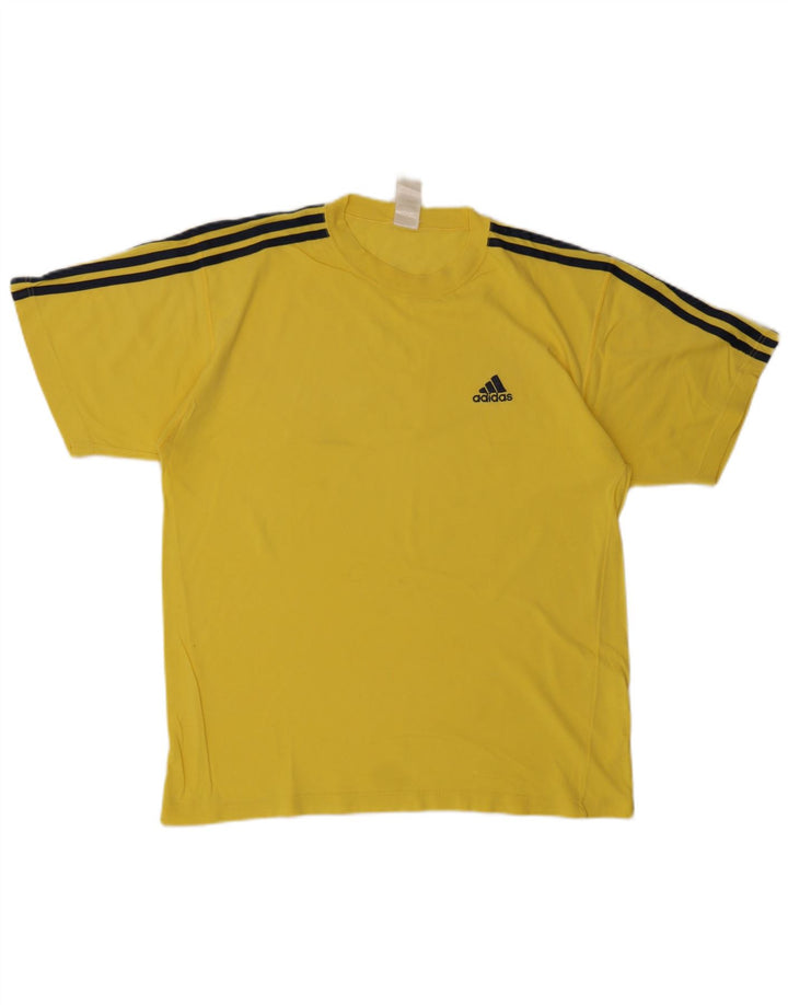 T-shirt męski Adidas Top średni żółty