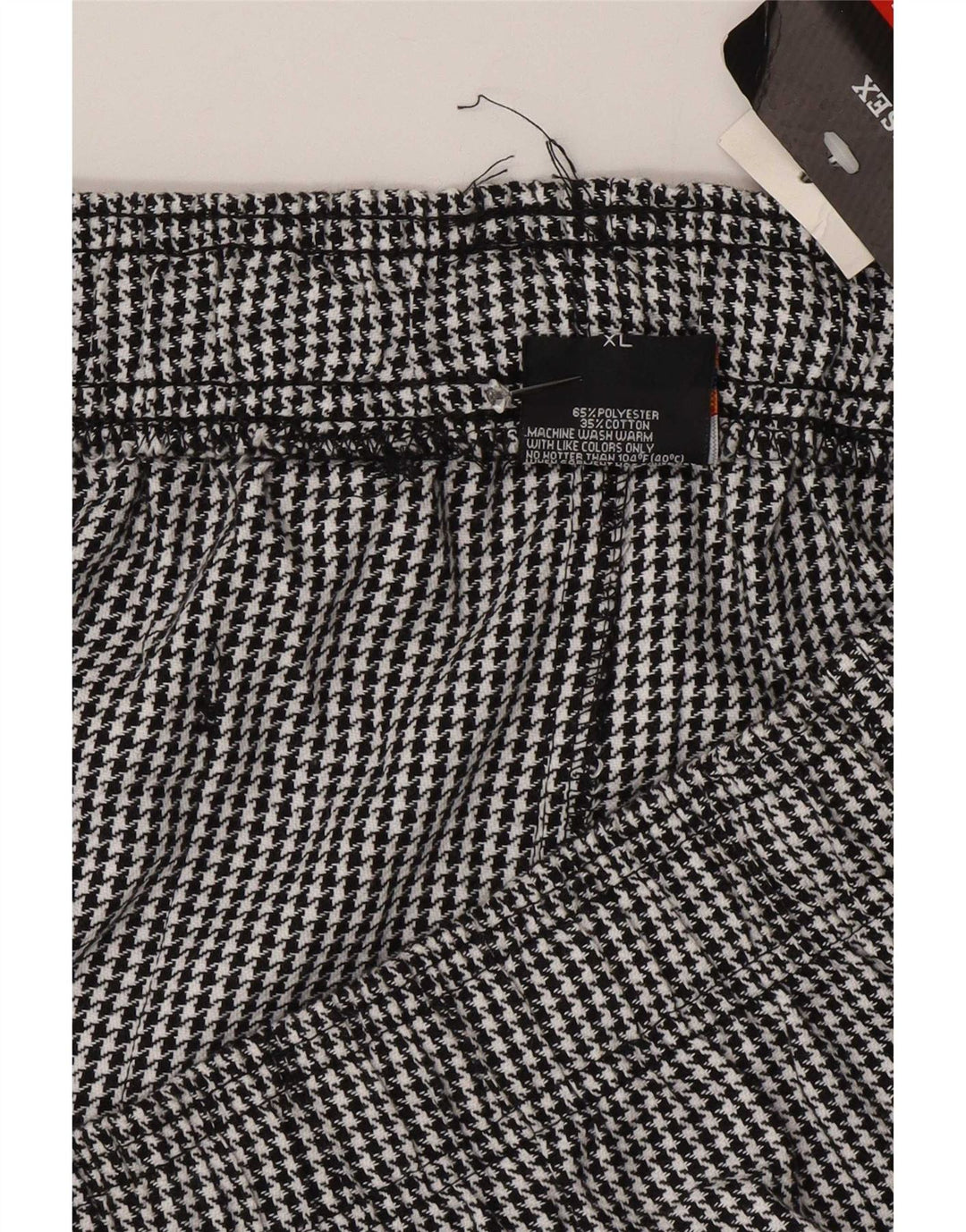 Męskie spodnie cargo Dickies XL W38 L32, czarny poliester w pepitkę