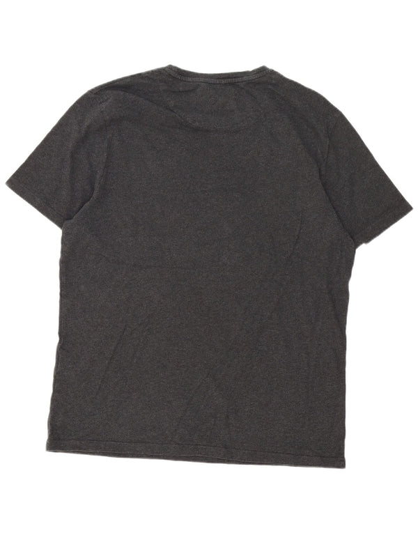 Lyle & Scott Męski T-shirt Top XL, szary, bawełniany