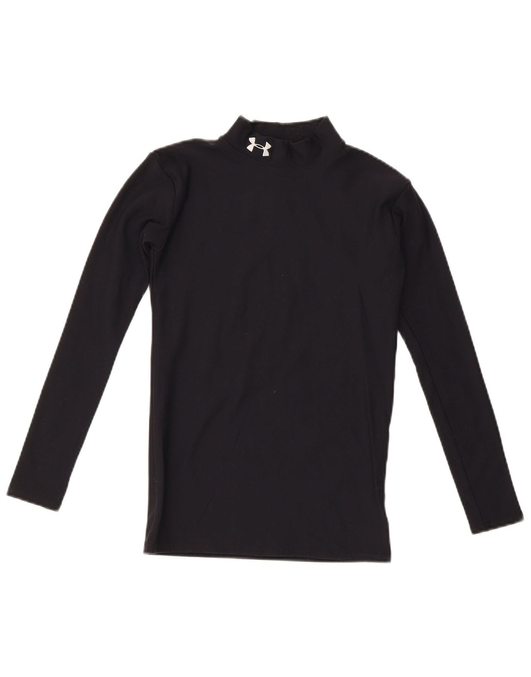 Top chłopięcy Under Armour z długim rękawem na 11-12 lat, duży, czarny, nylonowy