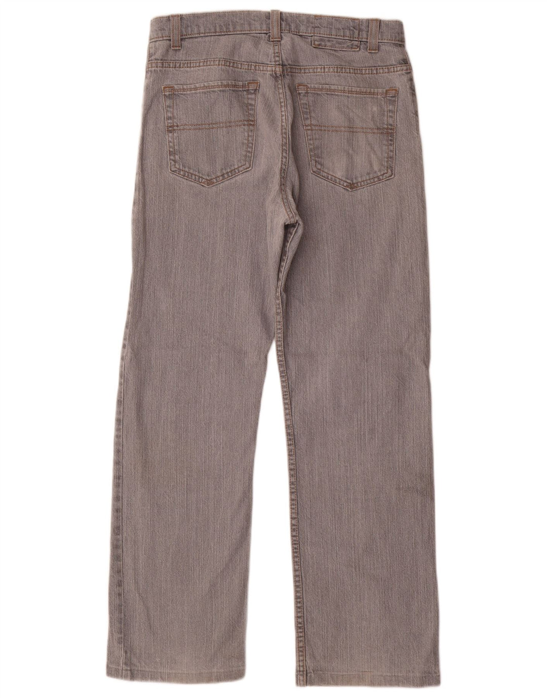 Marks & Spencer Męskie niebieskie dżinsy Harbor Straight W32 L30 Szara bawełna