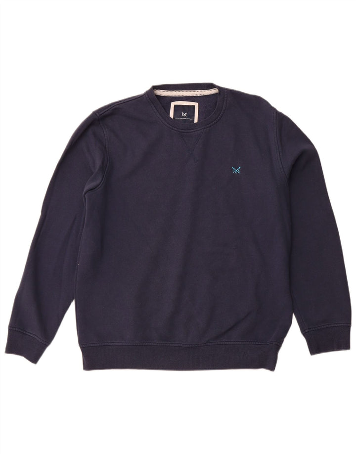 CREW CLOTHING Bluza męska, duża, granatowa
