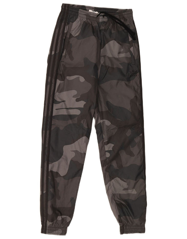 Męskie spodnie dresowe Adidas Joggers XS Szary kamuflaż