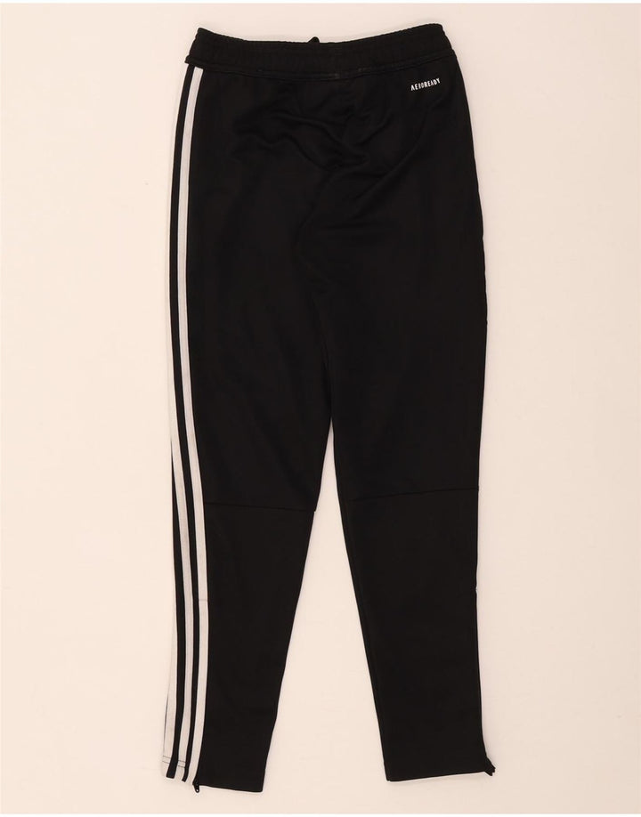 Chłopięce spodnie dresowe Adidas Aeroready 9-10 lat, czarny poliester