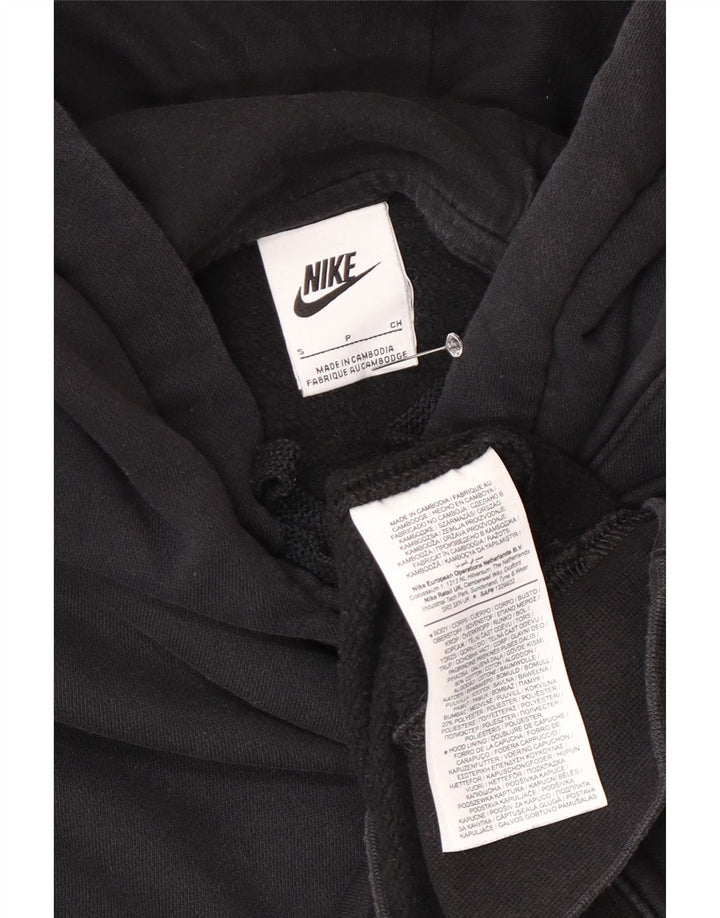 Męski sweter z kapturem Nike, mały, czarny, bawełniany