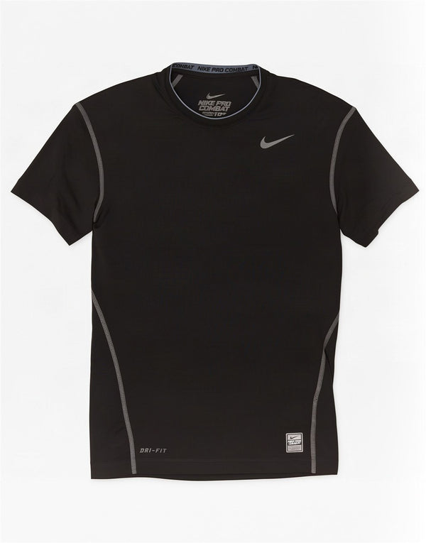 Męski T-shirt Nike, duży, czarny, poliester