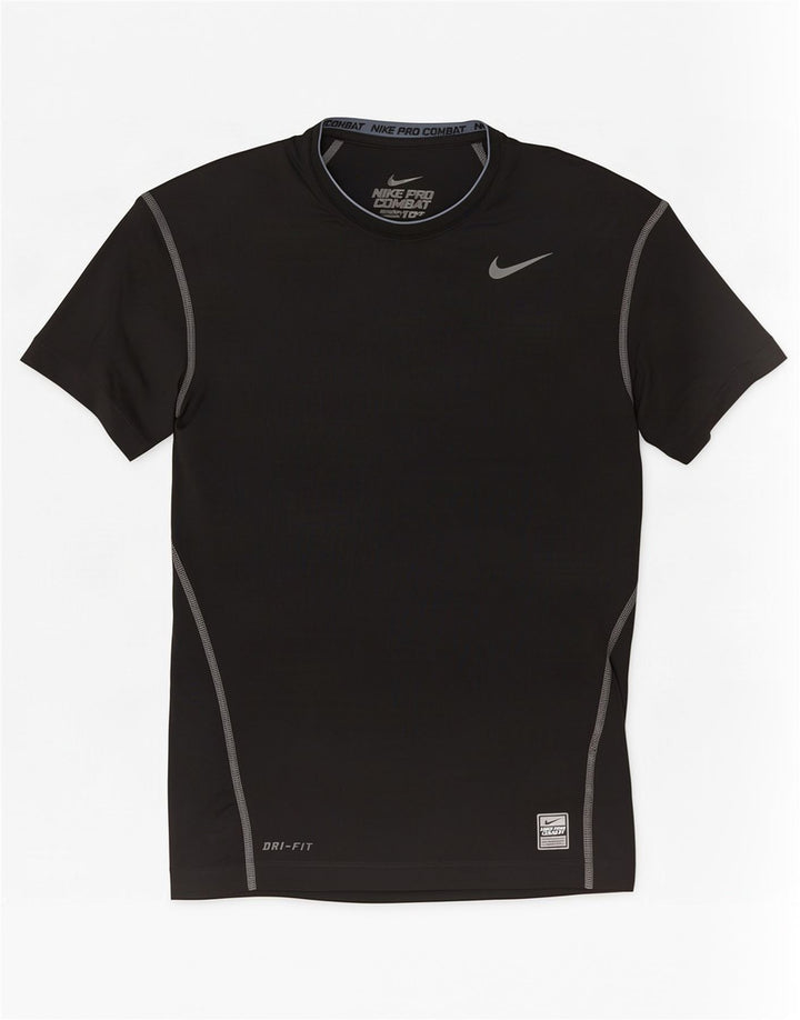 Męski T-shirt Nike, duży, czarny, poliester