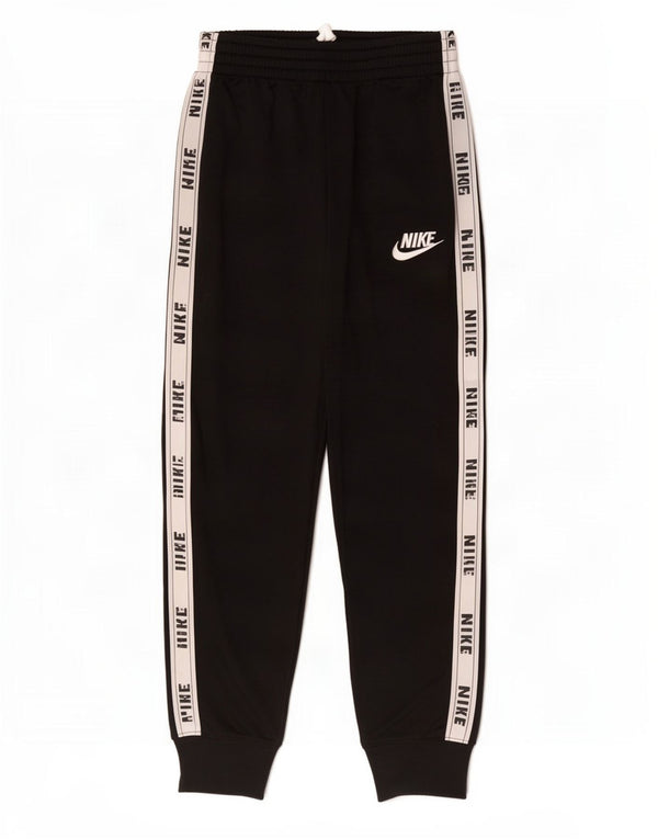 Spodnie dresowe Nike dziewczęce Joggery 12-13 lat, duże, czarne, z blokami kolorów