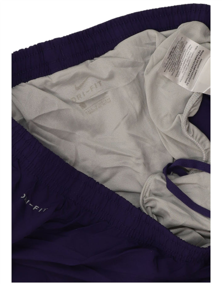 Damskie spodenki sportowe NIKE Dri Fit UK 14, średni fiolet, poliester