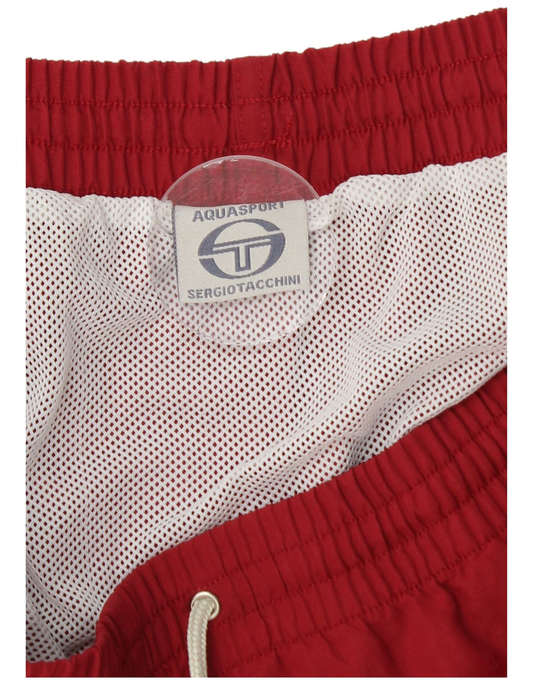 Męskie spodenki kąpielowe Sergio Tacchini 2XL, poliamid w kolorze czerwonym