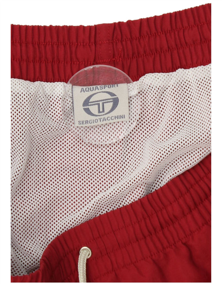 Męskie spodenki kąpielowe Sergio Tacchini 2XL, poliamid w kolorze czerwonym