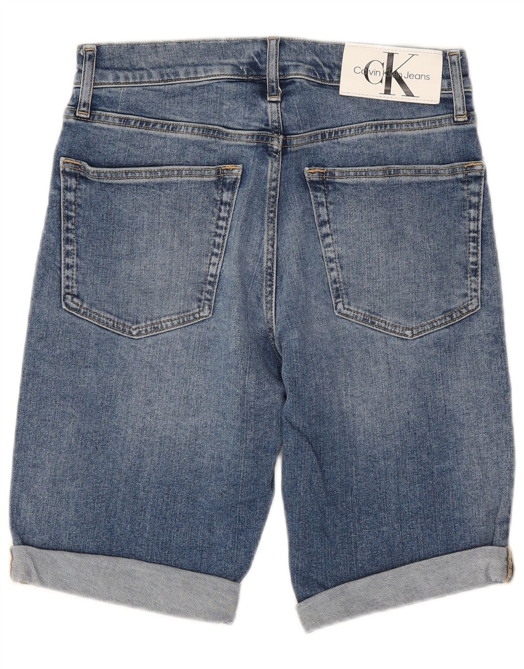 Męskie spodenki jeansowe CALVIN KLEIN W29 Small, niebieskie, bawełniane
