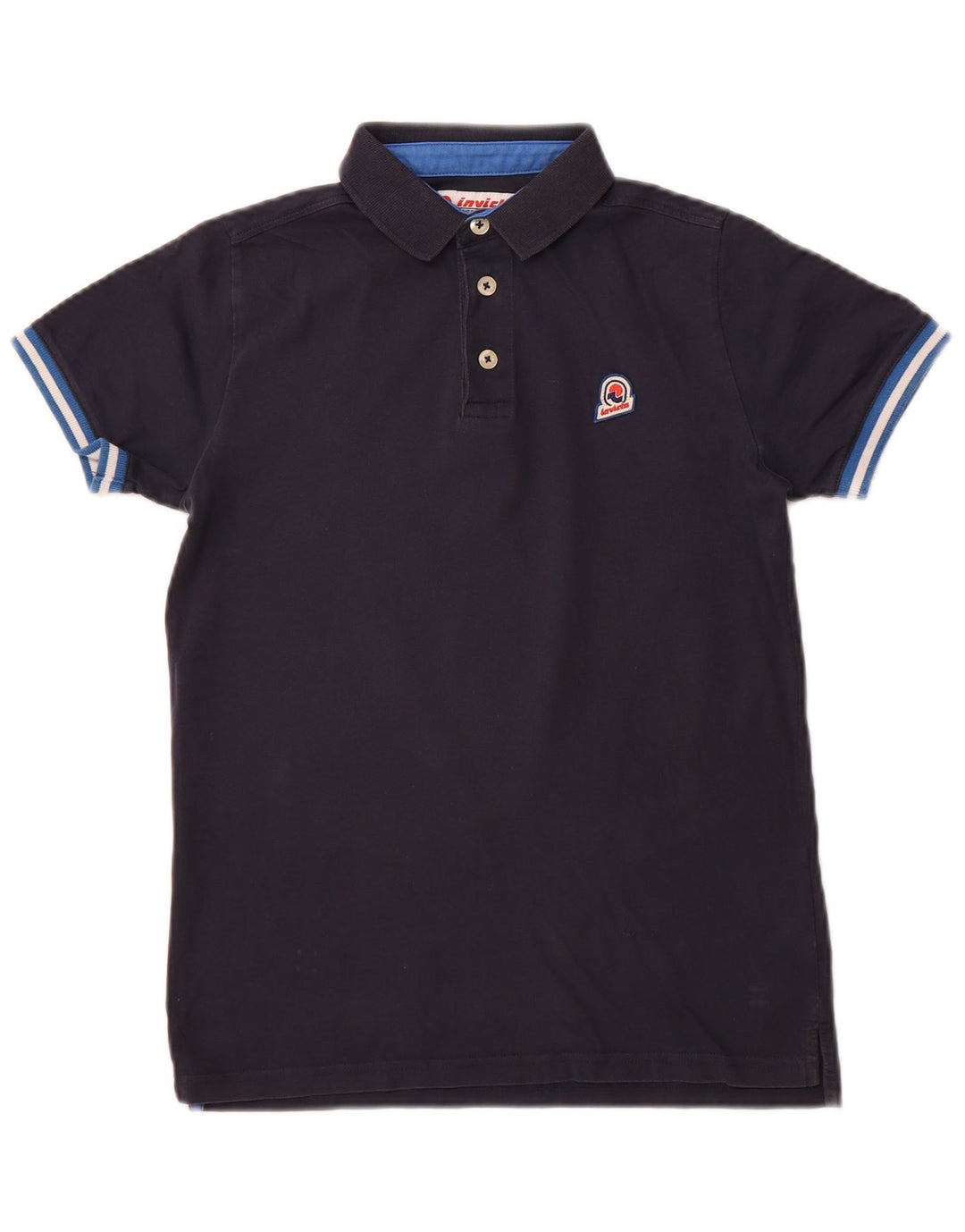 Męska koszulka polo INVICTA XS, bawełniana, granatowa