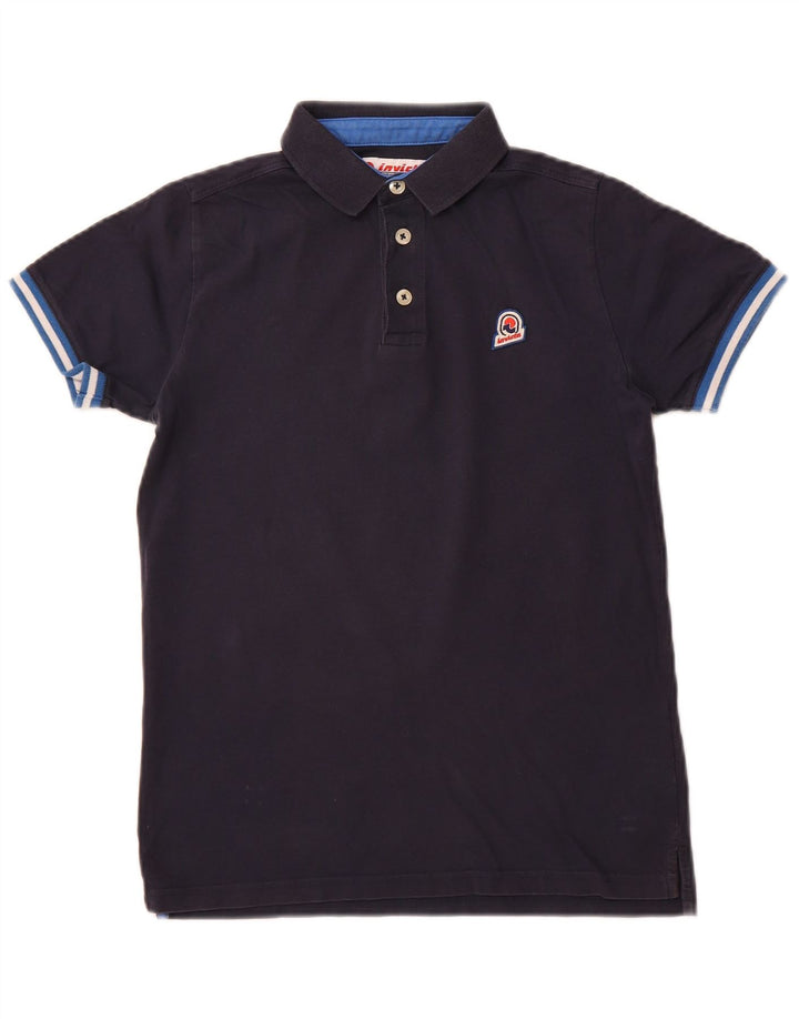 Męska koszulka polo INVICTA XS, bawełniana, granatowa