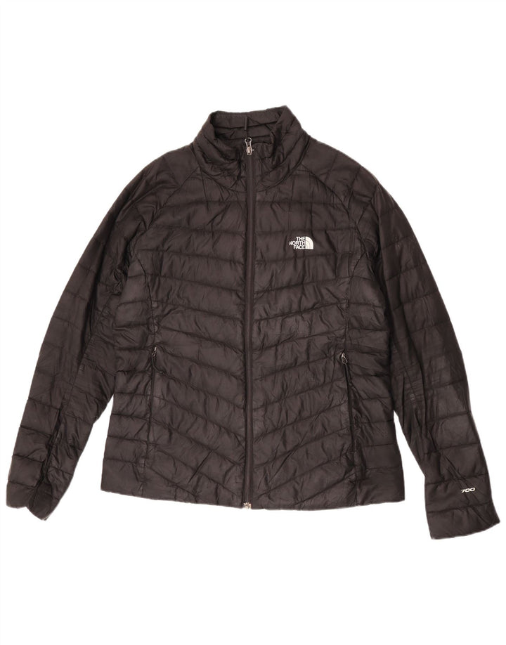 Damska ocieplana kurtka The North Face UK 16, duża, czarna, z poliestru