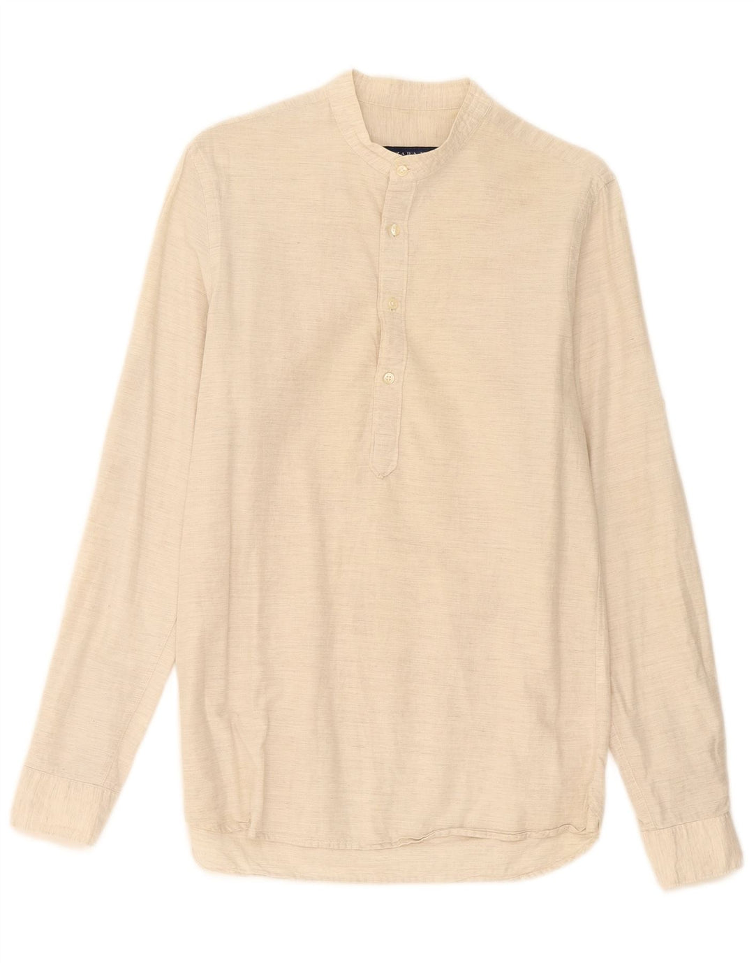 Koszula męska Zara Slim Fit, mała, beżowa