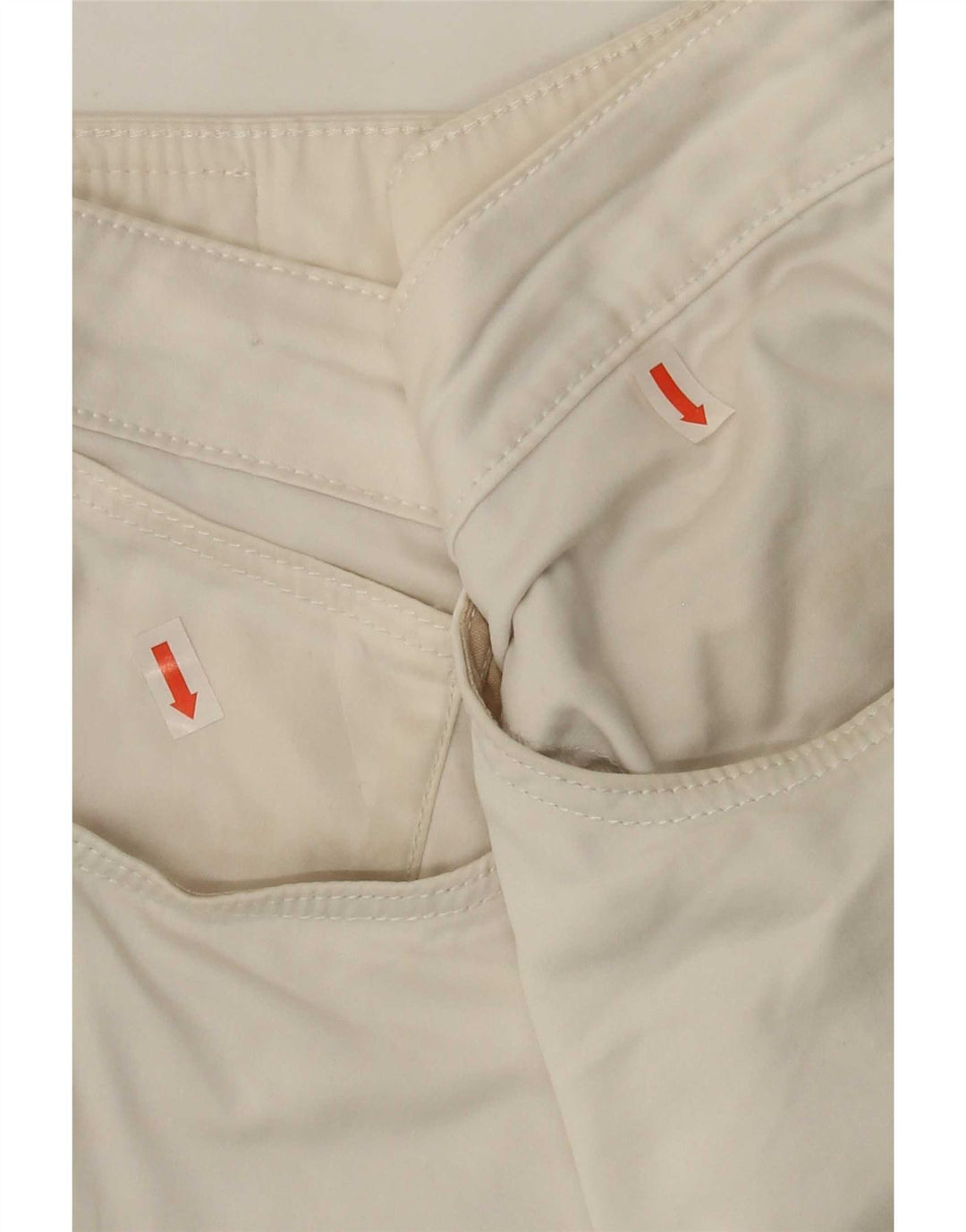 Męskie spodnie typu slim casual Zara EU 40 Medium W31 L29 białe