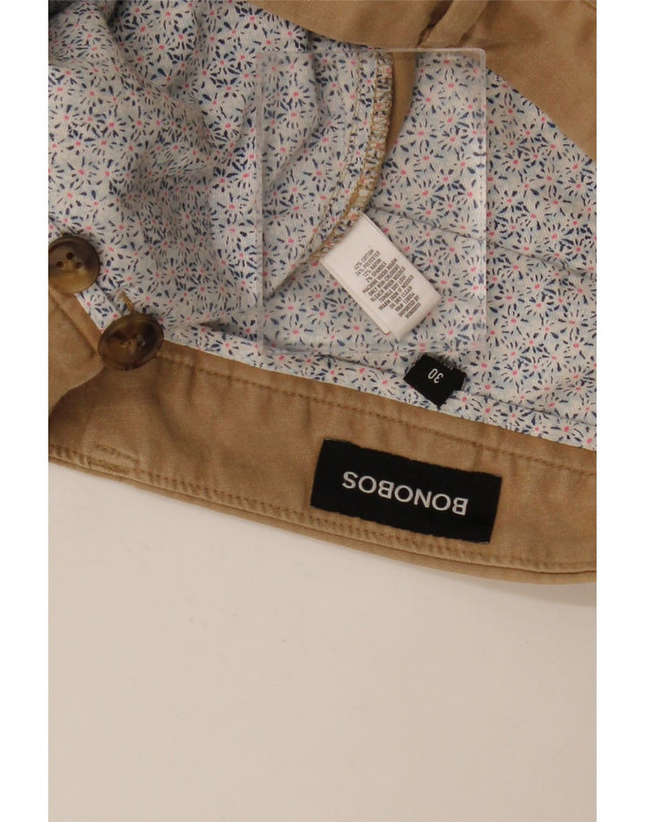 BONOBOS Męskie spodenki Chino W30 Średni beż, bawełna