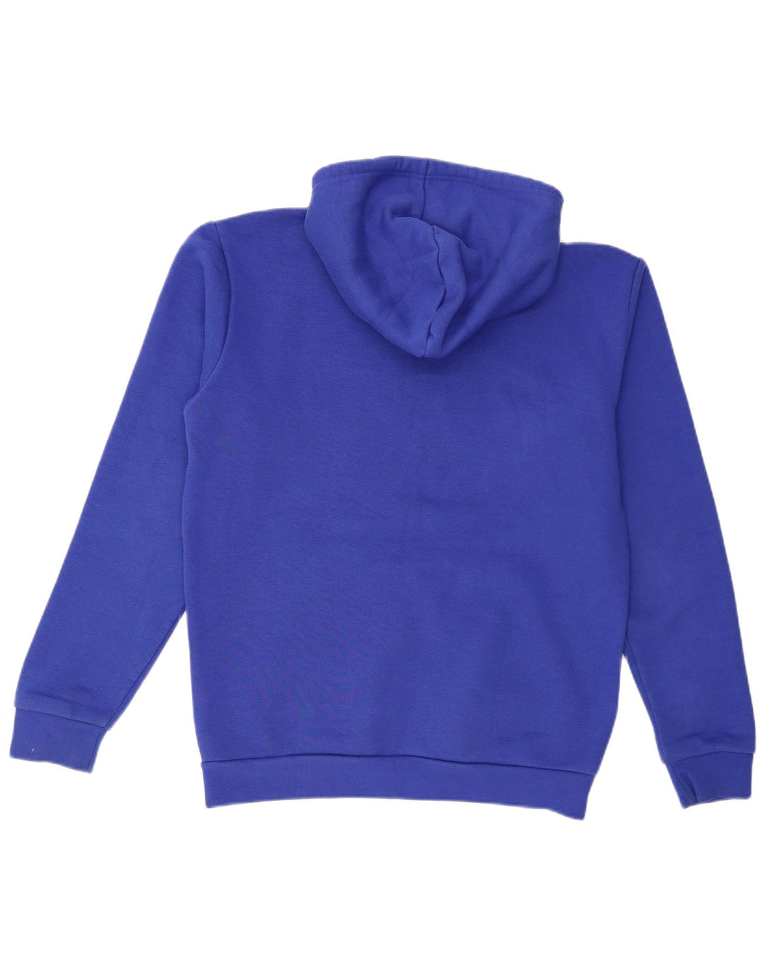 Adidas Męska bluza z kapturem, średnia niebieska, bawełniana