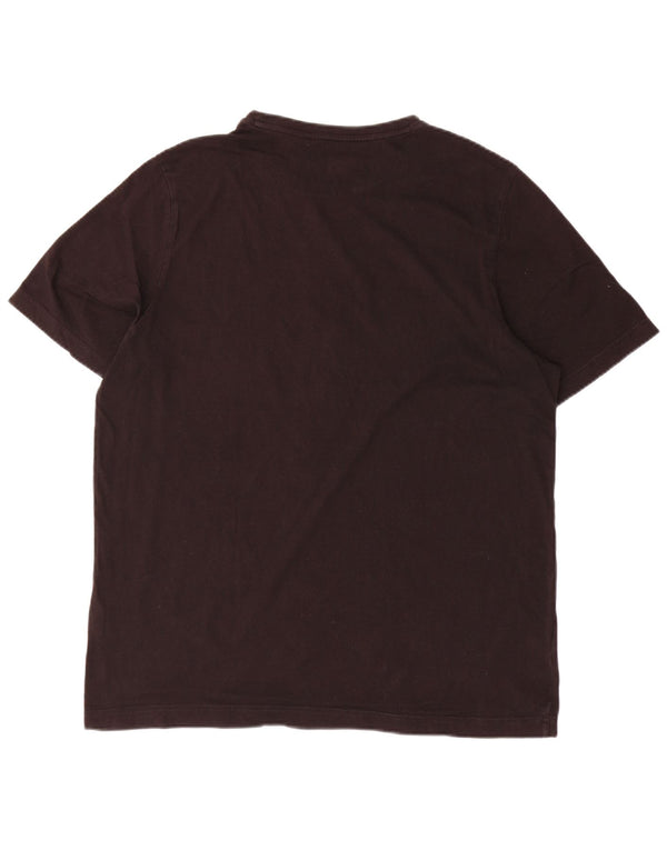 Męski T-shirt z grafiką Puma, duży, czarny, bawełniany