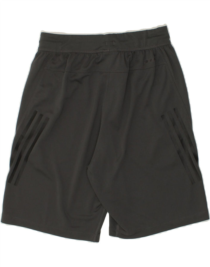 ADIDAS Mens Aeroready Sport Shorts Small Grey Polyester Vintage Adidas and Second-Hand Adidas from Messina Hembry 
