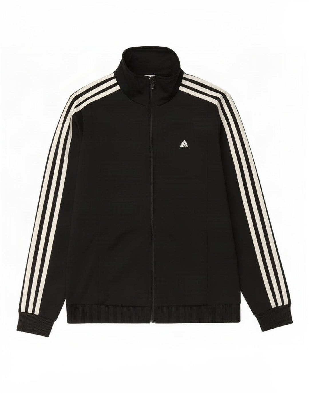 Damska kurtka dresowa Adidas UK 8/10, mała, czarna, poliester
