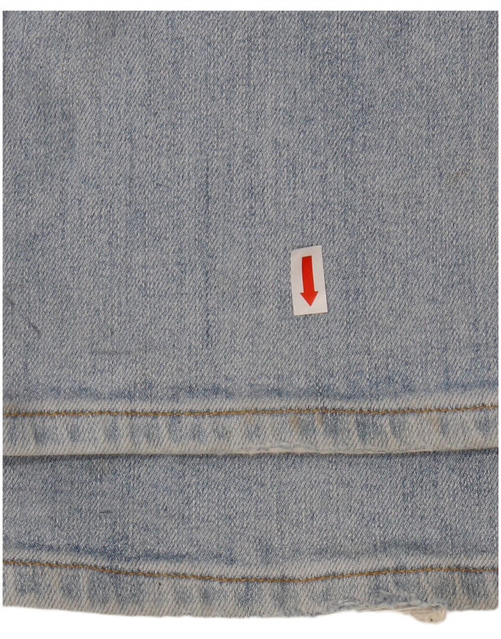 LEE Męskie dżinsy Brooklyn Straight W38 L34 Niebieskie bawełniane