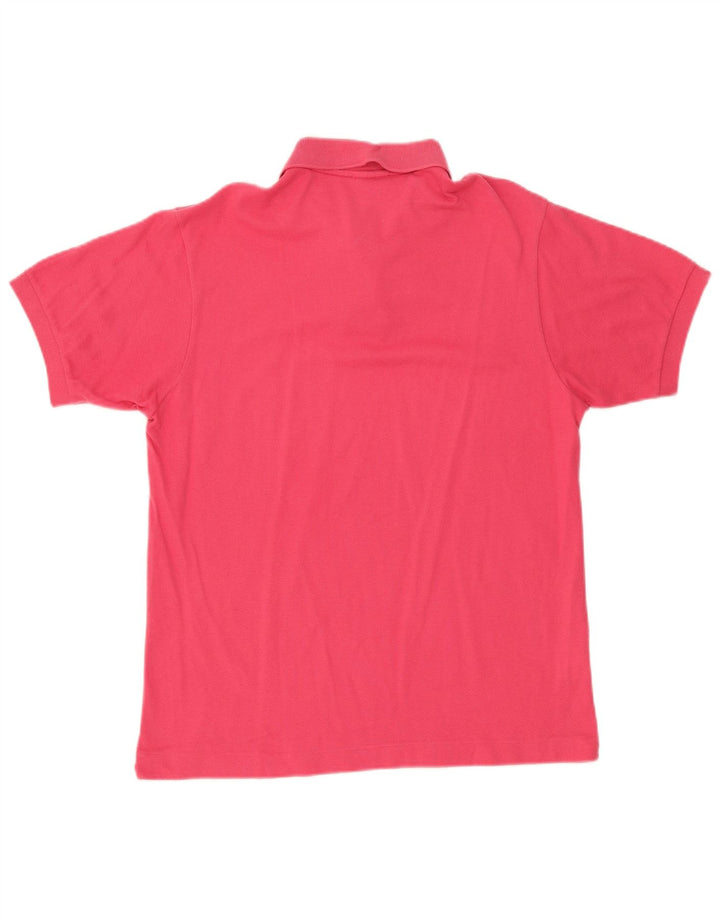 Męska koszulka polo Lacoste, rozmiar 4, średnia, różowa, bawełniana