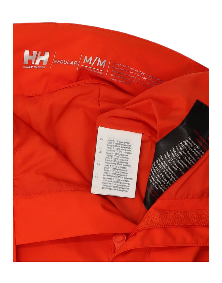 Męskie spodnie narciarskie Helly Hansen, średni czerwony poliester