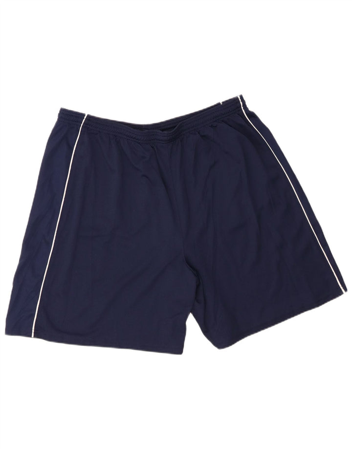 Męskie spodenki sportowe Russell Athletic 2XL, granatowy, poliester