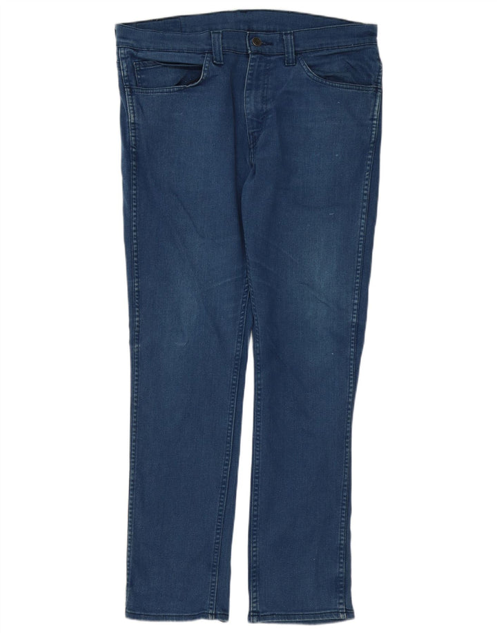Męskie jeansy LEVI'S 511 Slim W31 L30 Niebieska bawełna