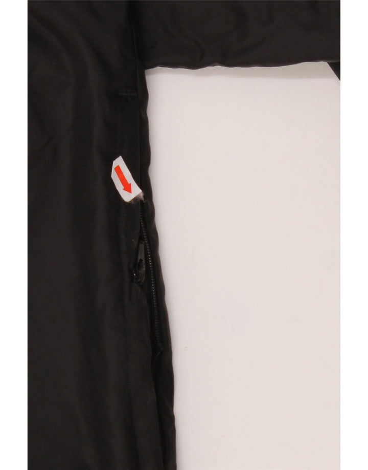 Męska kurtka przeciwdeszczowa z kapturem PUMA UK 44 2XL Czarny nylon