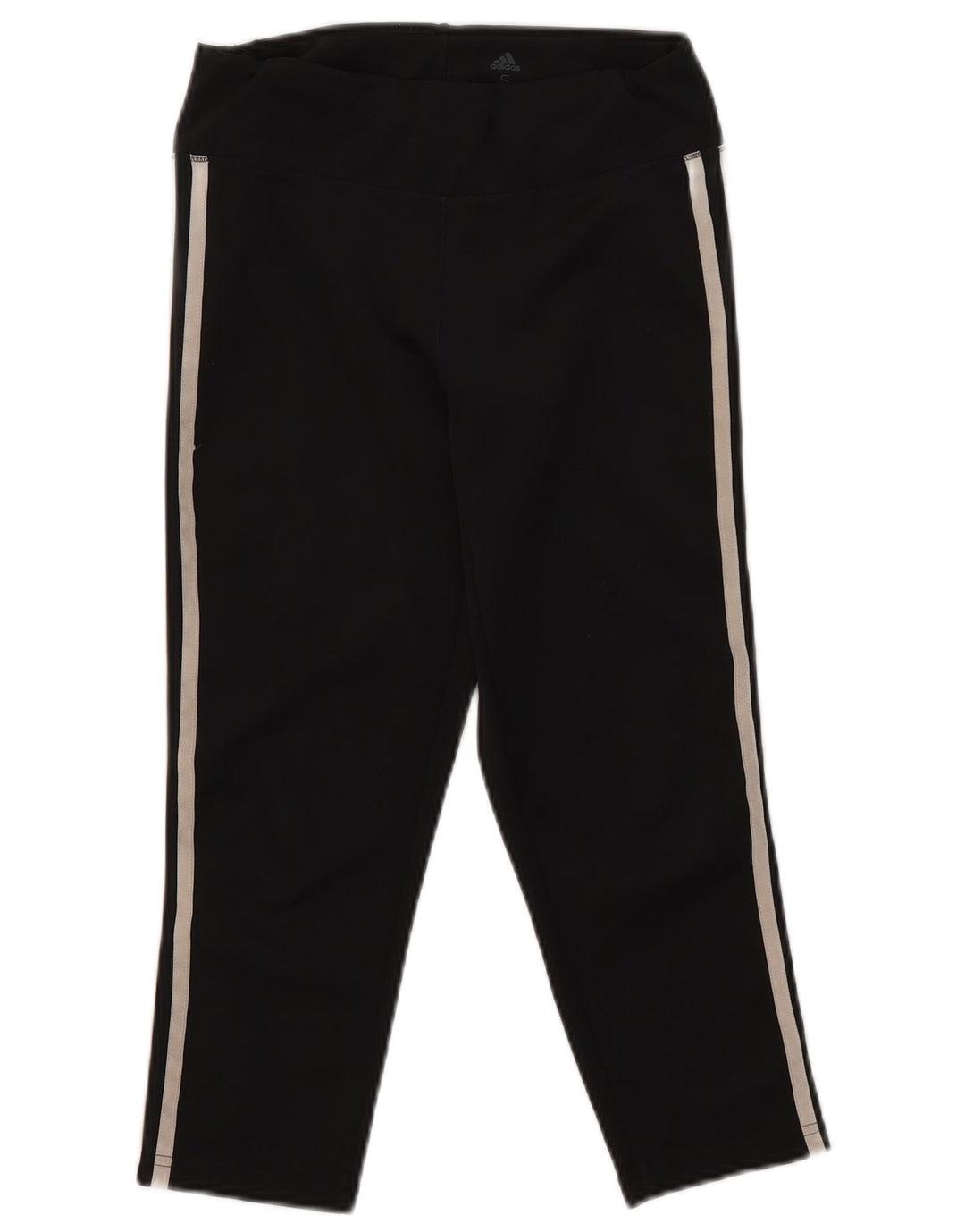 Damskie legginsy Adidas Aeroready Capri UK 8/10, mały, czarny poliester