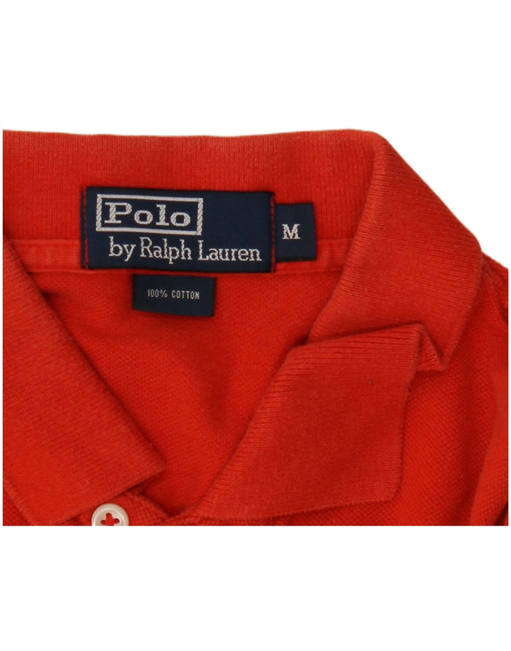 Męska koszulka polo Polo Ralph Lauren, średnia czerwona, bawełniana