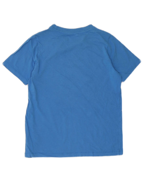 Chłopięcy T-shirt z grafiką Nike na 12-13 lat, duży, niebieski, bawełniany