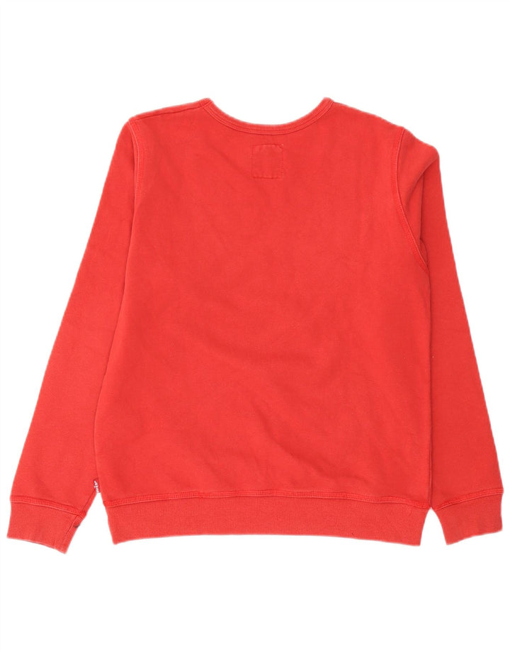 Bluza chłopięca Levi's z grafiką, 13-14 lat, czerwona, bawełniana