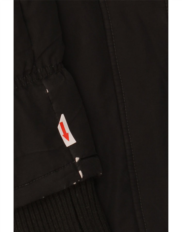 Damski ocieplany płaszcz z kapturem Gas IT 44, średni czarny