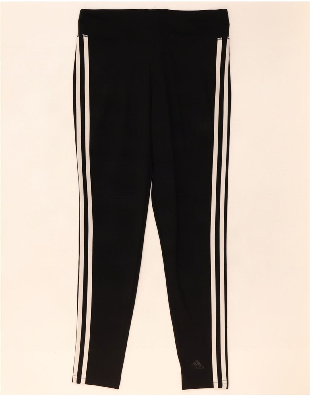 Damskie legginsy Adidas Climalite UK 8/10, małe, czarne, poliestrowe