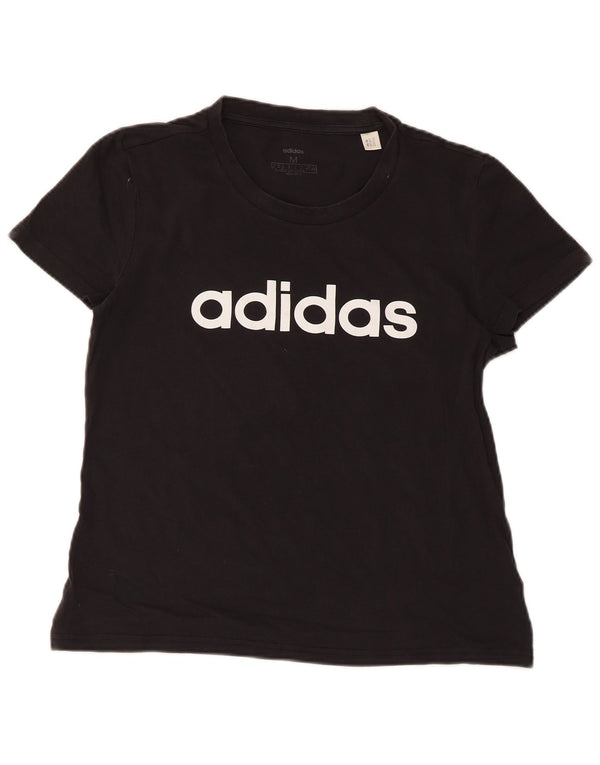 Damska koszulka z krótkim rękawem Adidas z grafiką Top UK 12 Medium Black