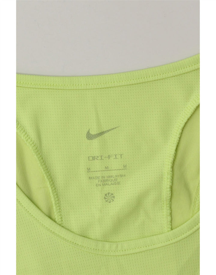 Damska kamizelka Nike Dri Fit Crop Top UK 12, średnia zieleń