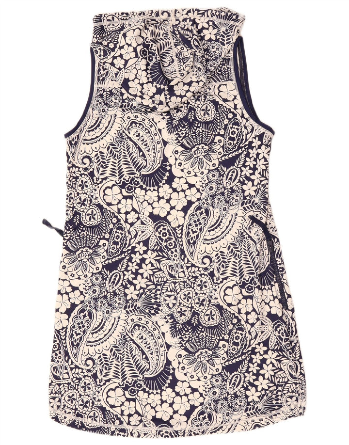 Damska bluzka bez rękawów Tommy Bahama Top UK 10, mała, granatowa, nylonowa