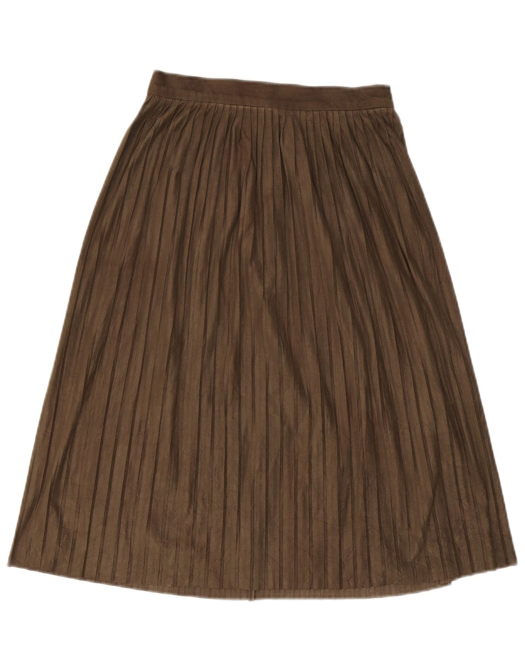 Spódnica damska Zara w kształcie litery A, mała, W26, khaki, poliester