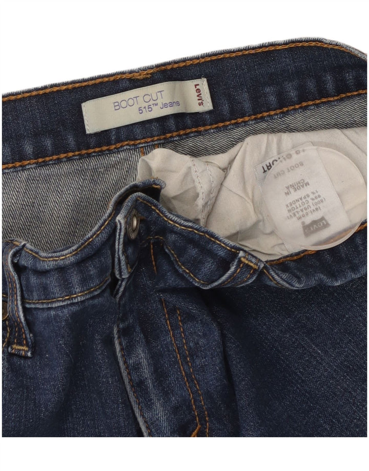 Damskie spodenki jeansowe LEVI'S 515 US 12, duże, W34, niebieska bawełna