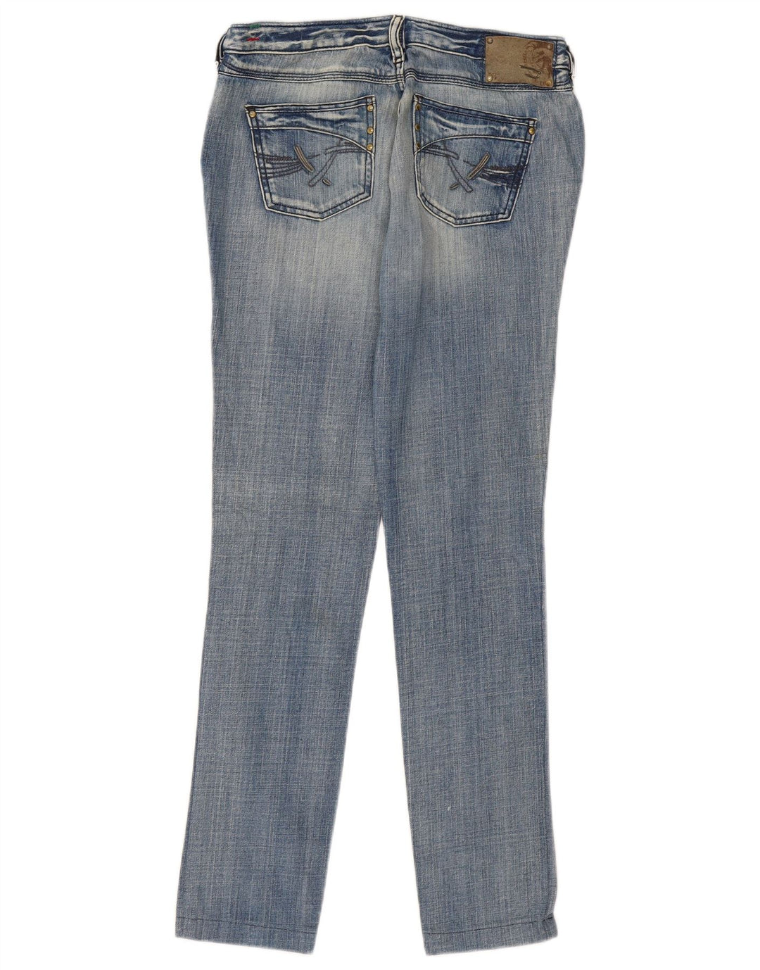 Diesel Damskie Kycut Slim Jeans W28 L31 Niebieskie bawełniane